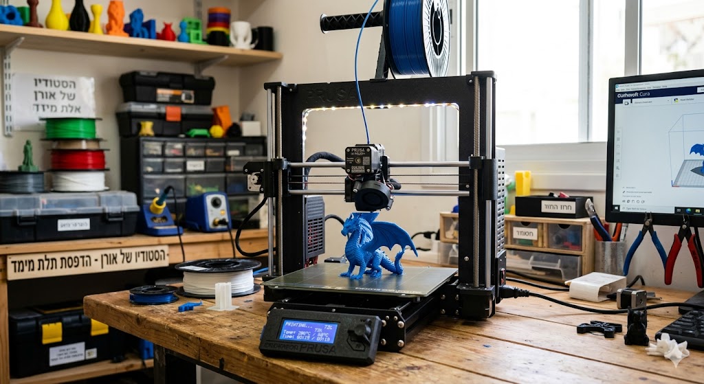 מה לומדים בקורס הדפסות תלת מימד