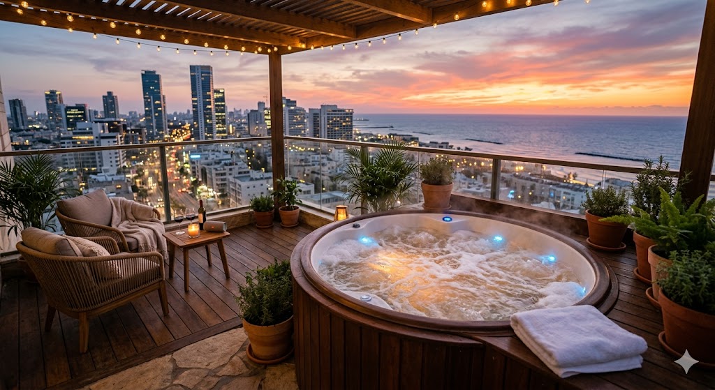 המדריך המלא לבחירת ג'קוזי למרפסת